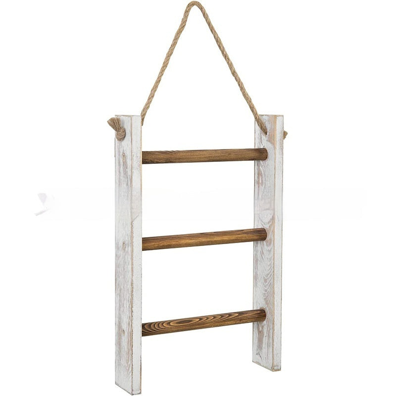 Étagère À Serviettes En Bois – Style Moderniste Épuré