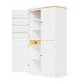 40.2X20X71.3 Inches Tall Freestanding Kitchen Pantry Large Cabinet Storage Cabinet Unavailable Platforms- Welfel